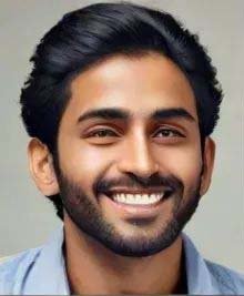 an image of a boy giving opinion about the Bengali book on Manifestation,named :ম্যানিফেস্টেশনের ম্যাজিক মন্ত্র  